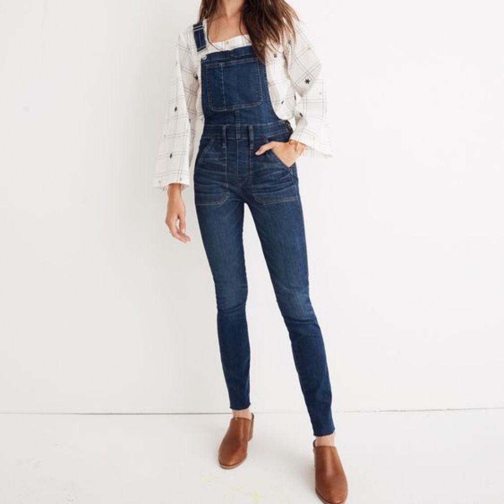 Madewell Skinny Overalls: Eco Edition - Picture 2 of 7